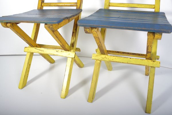 Mid-Century Folding Chairs, Set of 2-ALG-683568