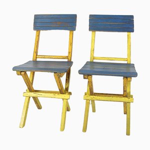 Mid-Century Folding Chairs, Set of 2-ALG-683568