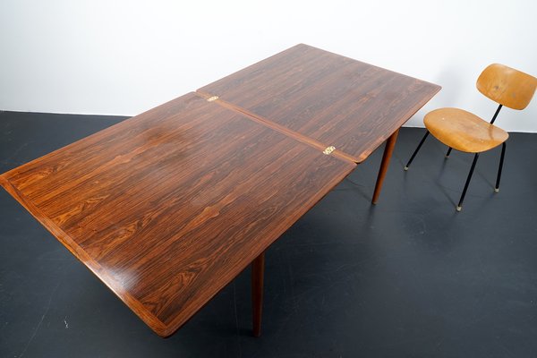 Mid-Century Folding Dining Table, Danmark 1960s-CIP-1078781