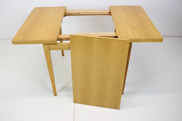 Mid-Century Folding Table, Czechoslovakia, 1970s-TZ-1057400