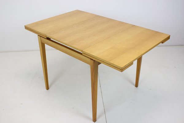 Mid-Century Folding Table, Czechoslovakia, 1970s-TZ-1057400