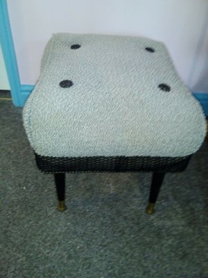 Mid-Century Footstool, 1970s-OXJ-869241