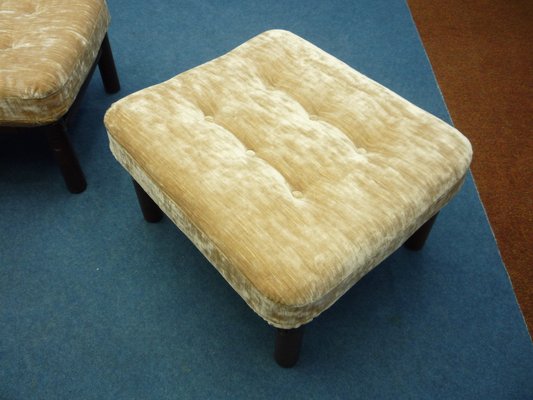 Mid-Century Footstools, 1970s, Set of 2-UG-1804419