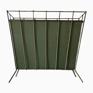 Mid-Century Frame Design Green Metal Umbrella Stand, 1950s-RDS-1368227