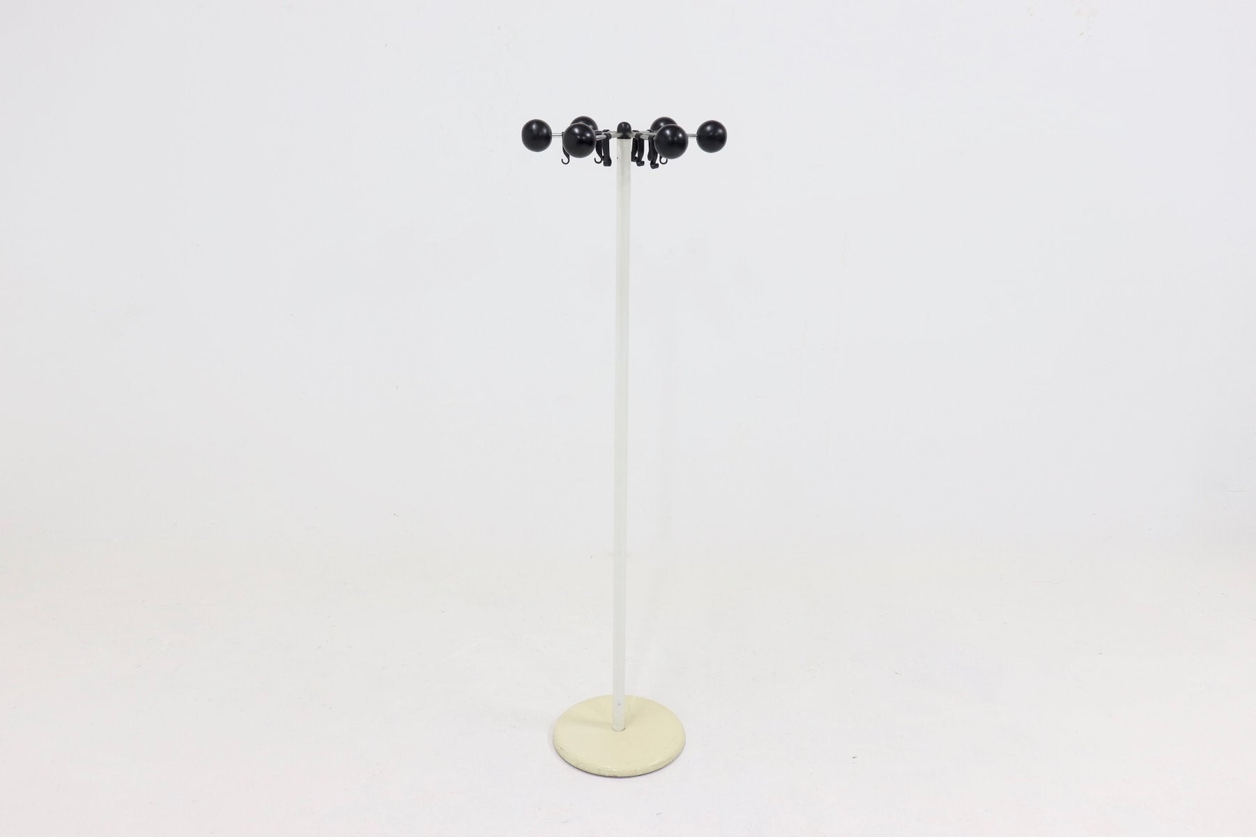 Mid-Century Free Standing Coat Rack with Swivel Top, 1970s