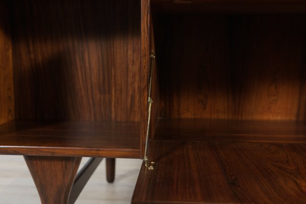 Mid-Century Freestanding Rosewood Desk by Valdemar Mortensen, 1960s-NIT-1398320