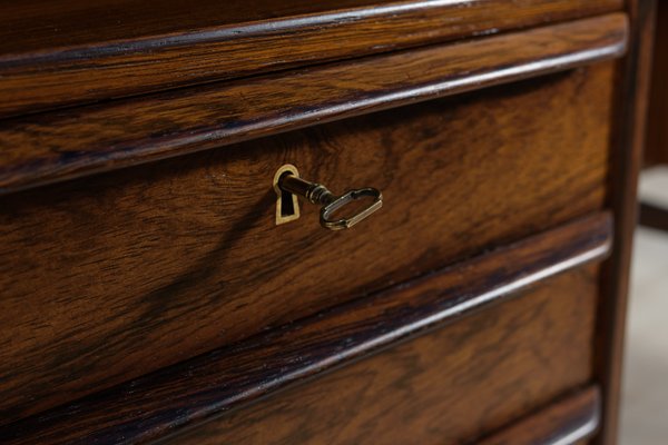 Mid-Century Freestanding Rosewood Desk by Valdemar Mortensen, 1960s-NIT-1398320