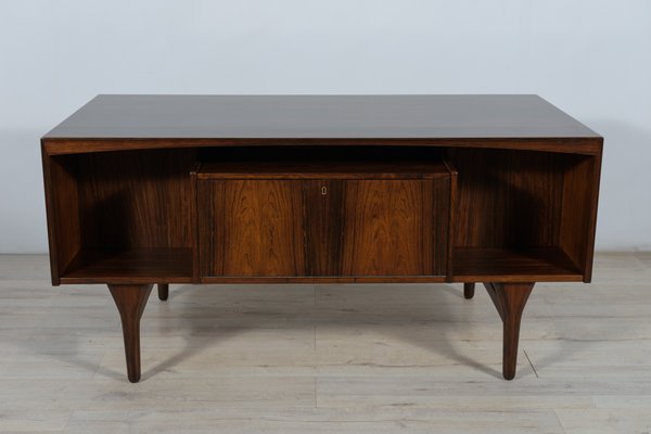 Mid-Century Freestanding Rosewood Desk by Valdemar Mortensen, 1960s-NIT-1398320