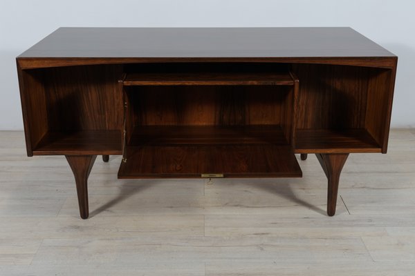 Mid-Century Freestanding Rosewood Desk by Valdemar Mortensen, 1960s-NIT-1398320