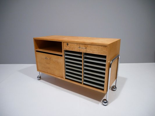 Mid-Century Freestanding Sideboard by Bruno Mathsson for Fritz Hansen, 1960s-OGU-684748