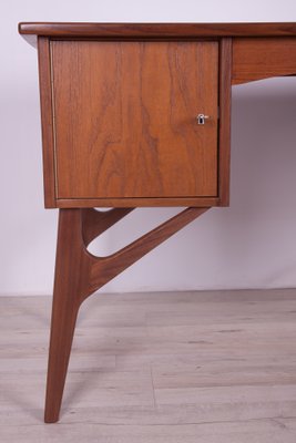 Mid-Century Freestanding Teak Desk, 1960s-NIT-1078585