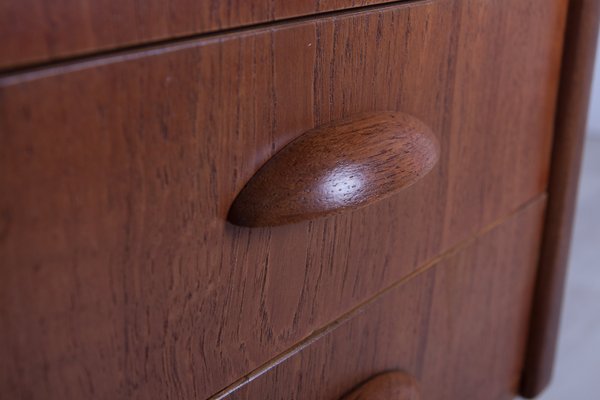 Mid-Century Freestanding Teak Desk, 1960s-NIT-1078585