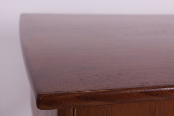 Mid-Century Freestanding Teak Desk, 1960s-NIT-1078585