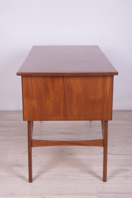 Mid-Century Freestanding Teak Desk, 1960s-NIT-1078585