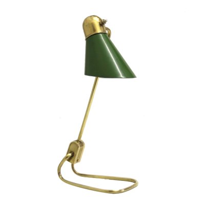 Mid-Century French Adjustable Brass Table or Desk Lamp from Jumo, 1950s-SY-1786824