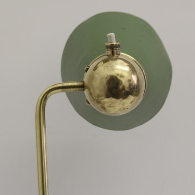 Mid-Century French Adjustable Brass Table or Desk Lamp from Jumo, 1950s-SY-1786824