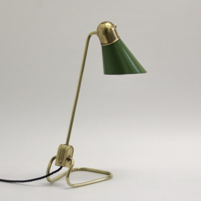 Mid-Century French Adjustable Brass Table or Desk Lamp from Jumo, 1950s-SY-1786824