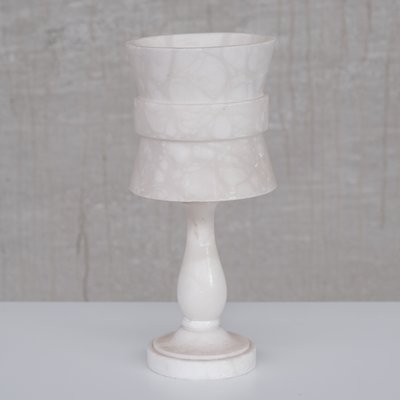 Mid-Century French Alabaster Table Lamp-JRP-1361145