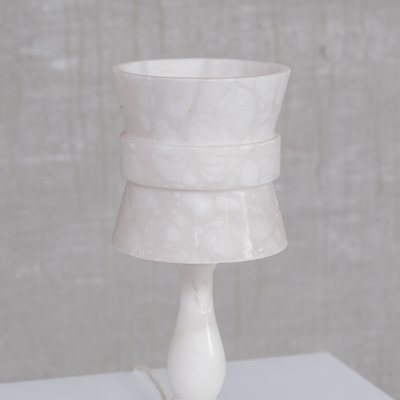 Mid-Century French Alabaster Table Lamp-JRP-1361145