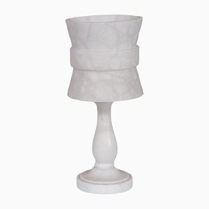 Mid-Century French Alabaster Table Lamp-JRP-1361145