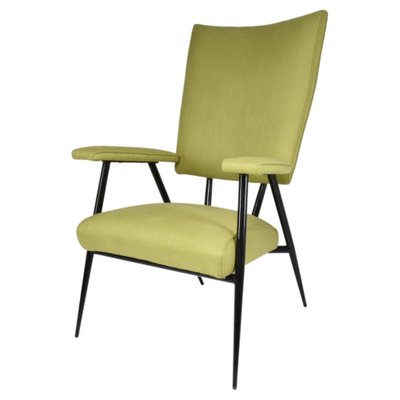 Mid-Century French Armchair, 1950s-GXL-687987