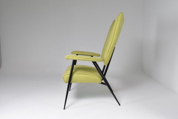 Mid-Century French Armchair, 1950s-GXL-687987