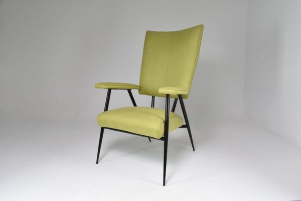 Mid-Century French Armchair, 1950s-GXL-687987