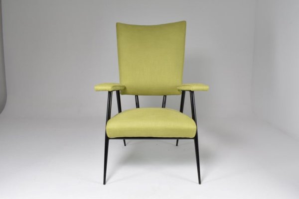 Mid-Century French Armchair, 1950s-GXL-687987