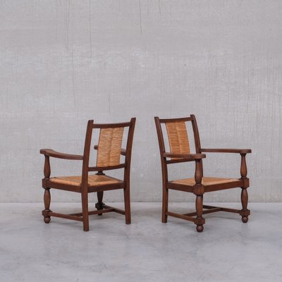 Mid-Century French Armchairs, Set of 2-JRP-1309951