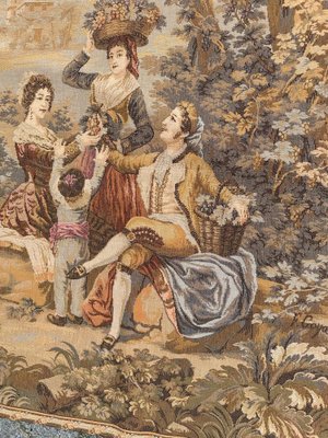 Mid-Century French Aubusson Style Jacquard Tapestry by Goya, 1970s-YMM-1818112