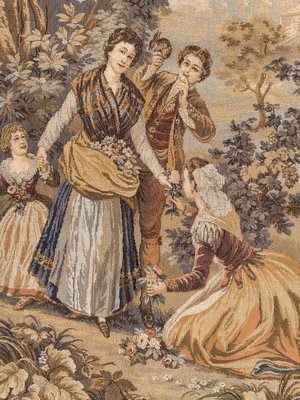 Mid-Century French Aubusson Style Jacquard Tapestry by Goya, 1970s-YMM-1818112