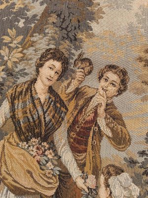 Mid-Century French Aubusson Style Jacquard Tapestry by Goya, 1970s-YMM-1818112