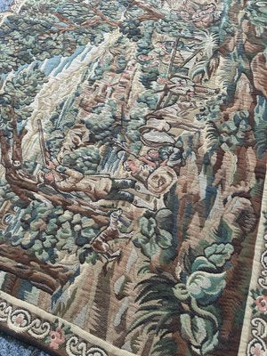 Mid-Century French Aubusson Style Jaquar Tapestry, 1980s-YMM-1769395