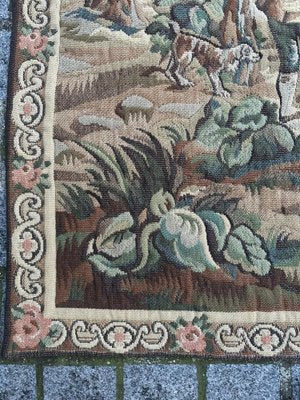 Mid-Century French Aubusson Style Jaquar Tapestry, 1980s-YMM-1769395