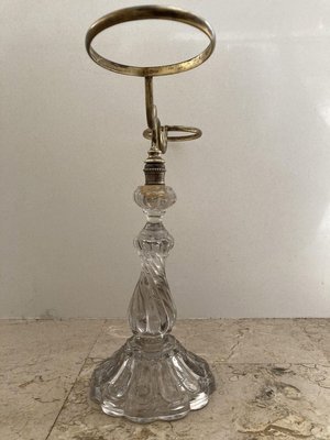 Mid-Century French Brass Candleholder, 1950s-NOU-803891