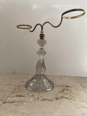 Mid-Century French Brass Candleholder, 1950s-NOU-803891