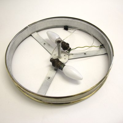 Mid-Century French Ceiling Lamp by Mathieu Matégot, 1950s-SY-1804707