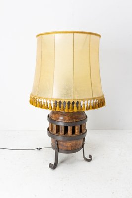 Mid-Century French Country Table Lamp Hub-RIU-1329272