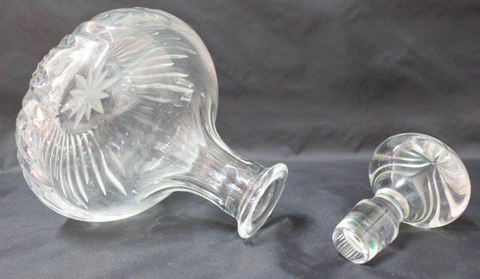 Mid-Century French Crystal Carafe, 1960s-RIU-1421000