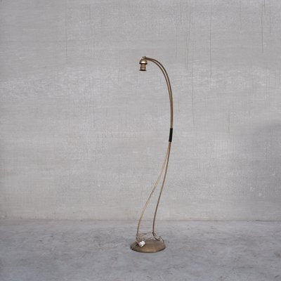 Mid-Century French Floor Light in Brass-JRP-1123581