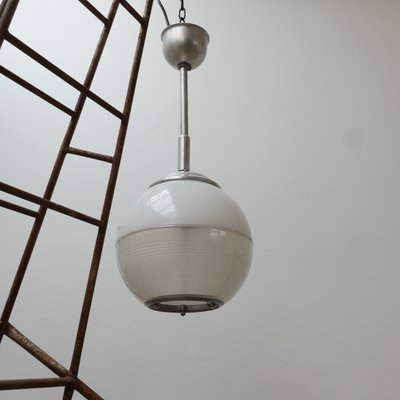 Mid-Century French Globe Ceiling Lamp from Holophane-JRP-892555