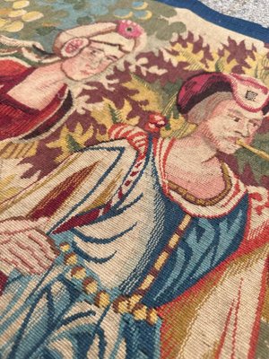 Mid-Century French Medieval Style Aubusson Tapestry, 1920s-YMM-1817194