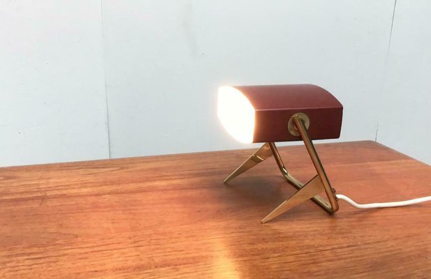 Mid-Century French Minimalist Table Lamp by Jacques Biny for Lita, 1960s-UAH-1723713