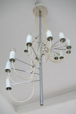 Mid-Century French Model A16 Chandelier by Alain Richard for Disderot, 1950s-MAO-553110