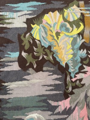 Mid-Century French Modern Aubusson Tapestry by Georges Deveche, 1940s-YMM-1817195