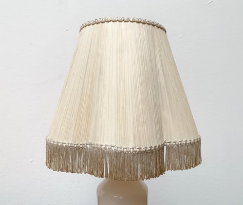 Mid-Century French Opaline Glass Table Lamp from Sevres, 1960s-UAH-1299744