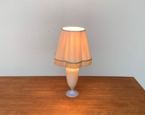 Mid-Century French Opaline Glass Table Lamp from Sevres, 1960s-UAH-1299744