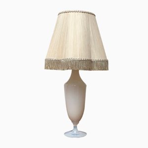 Mid-Century French Opaline Glass Table Lamp from Sevres, 1960s-UAH-1299744