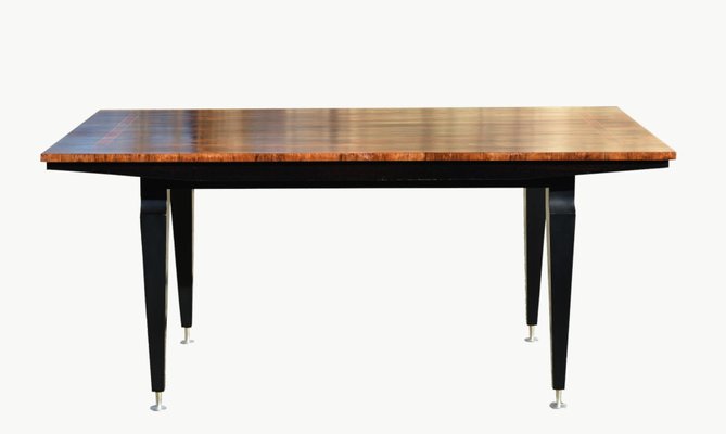 Mid-Century French Rosewood Dining Table-CTD-1228645