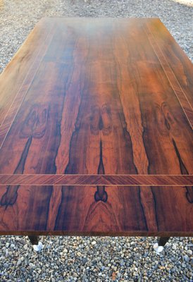 Mid-Century French Rosewood Dining Table-CTD-1228645